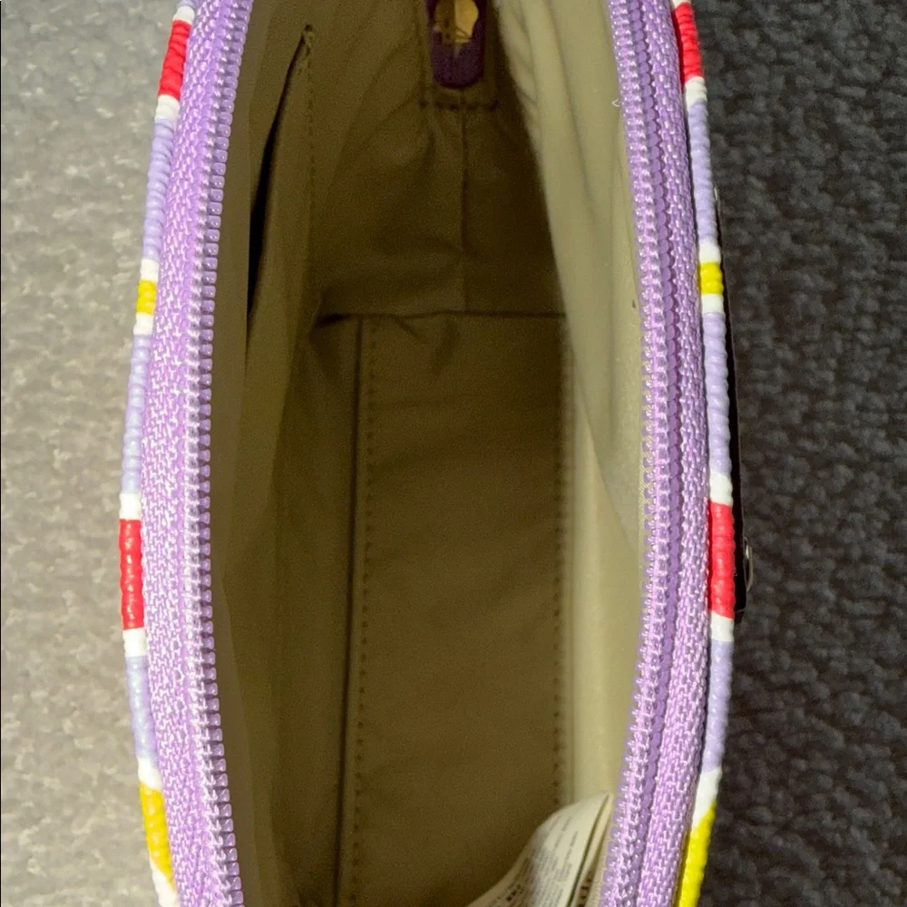 Kate Spade Keri Cabana Tile Red, Purple and Yellow Cosmetic Pouch